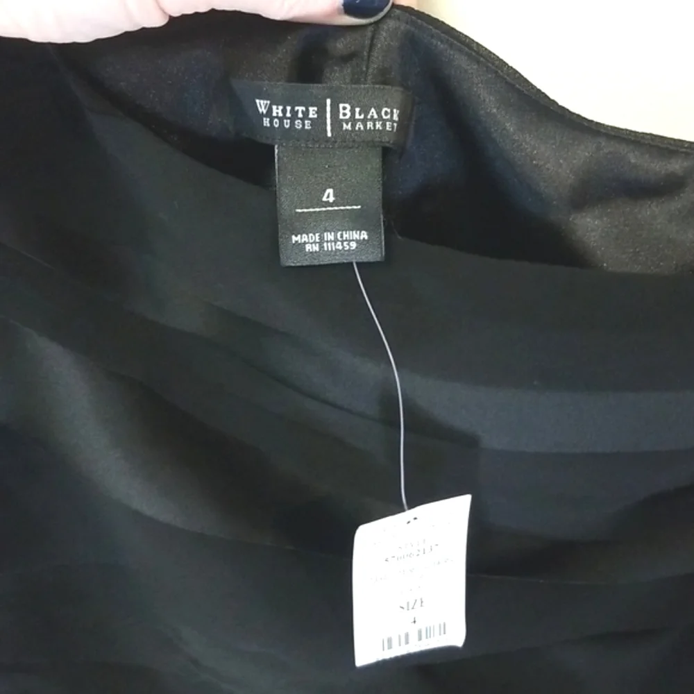Satin One Shoulder Blouse - Picture 5 of 7